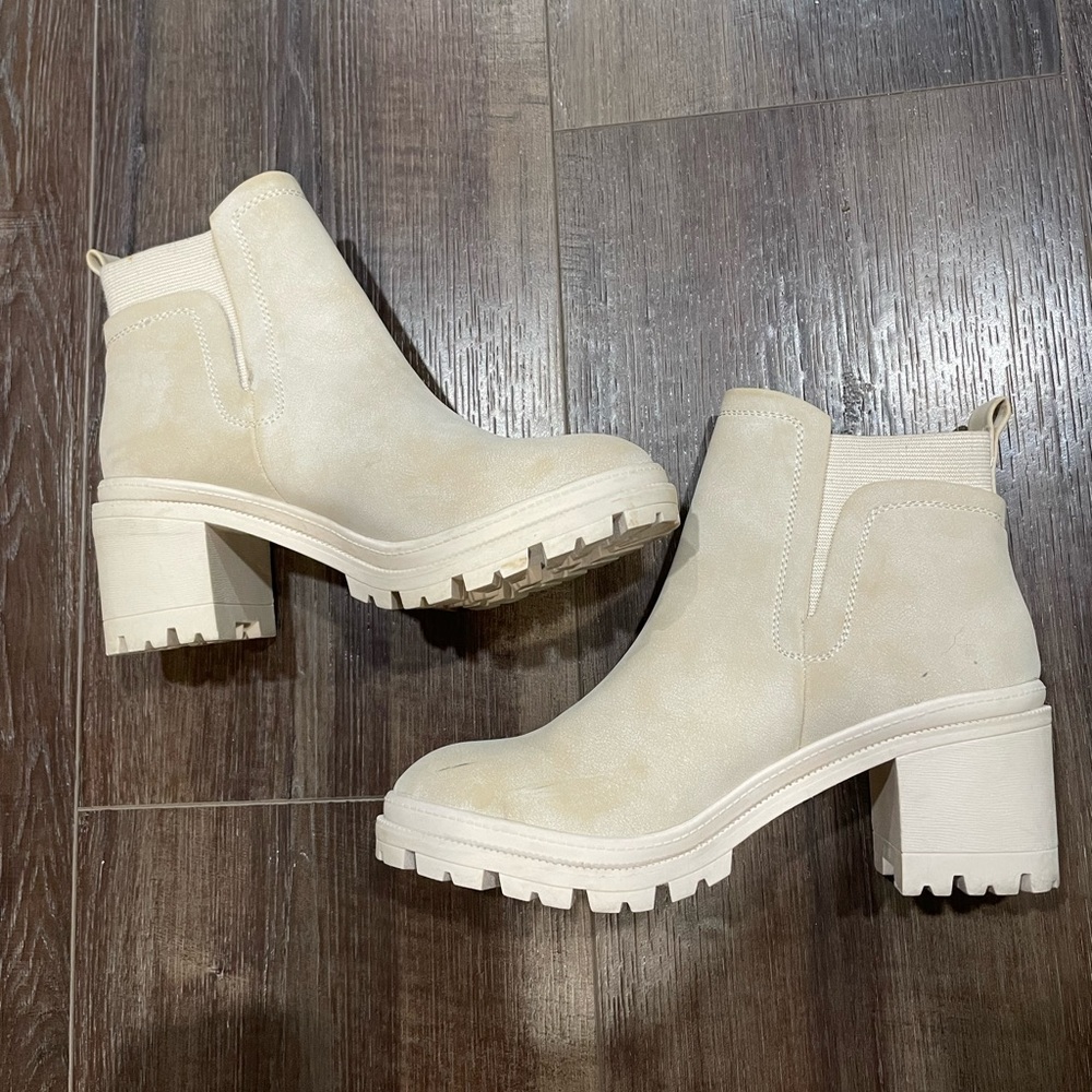 Light Tan Booties